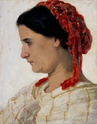 Rouva Angela Böcklinin muotokuva