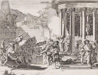 Sinorixia kannettiin temppelistä myrkytyksen jälkeen, 1650-1700.