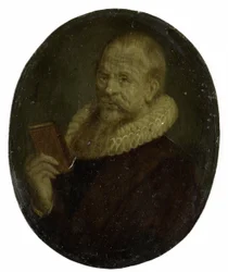 Theodorus Schreveliuksen, Leidenin latinalaisen koulun rehtorin, muotokuva
