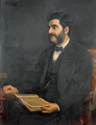 Hormuzd Rassamin muotokuva, 1869