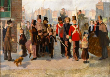 The Deserter (öljy kankaalle)