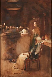 Study For the Old Covenanter (akvarelli)