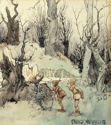 Haltiat metsässä, 1908