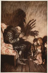 Hän mieluummin ystävystyi nousevan sukupolven keskuudessa, jonka kanssa hän pian kasvoi suureksi suosioksi. Washington Irvingin pubista Rip Van Winkle. 1910