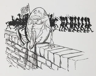 Humpty Dumpty stătea pe un perete.finlandez