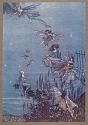 The Fairies of the Serpentine, kirjoittanut Peter Pan Kensington Gardensissa, kirjoittanut J M Barrie (1860 - 1937), pub. 1906