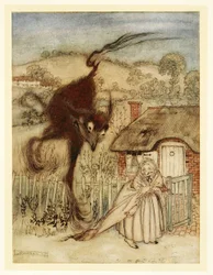 Hyvin! hän naurahti, minulla on onni!, Englannin satuista, pubista. 1922