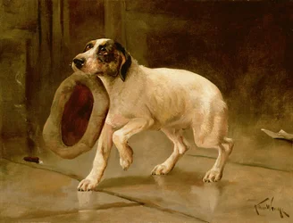 Mestarin hattu (öljy kankaalle)