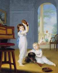 Emily ja George Mason, n. 1794-1795 (öljy kankaalle)