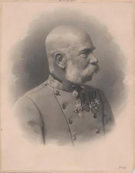 Itävallan keisari Franz Joseph I (tulosta)