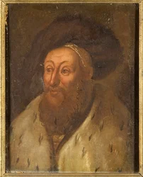 Georg es Le Barbu, Saksin herttua (öljy kankaalle)