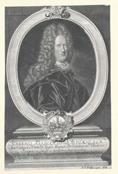 Johann Friedrich von Alvensleben (painettu)
