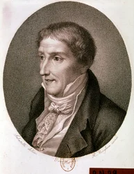 Alessandro Voltan muotokuva (kaiverrus)