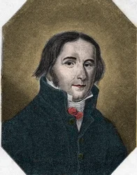 Saksalaisen kirjailijan ja runoilijan Ernst Moritz Arndtin muotokuva.