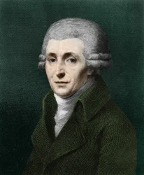 Franz Joseph Haydnin (1732-1809) muotokuva.