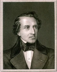 Giacomo Mayerbeerin muotokuva (etsaus)