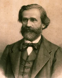 Muotokuva Giuseppe Fortunino Francesco Verdistä (etsaus)