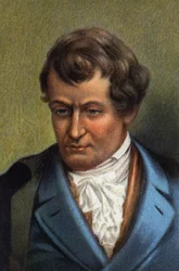 Robert Fultonin muotokuva, amerikkalainen insinööri (kromo)