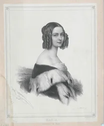 Badenin prinsessa Marie (painettu)