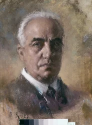 Muotokuva Umberto Menotti Maria Giordano (öljymaalaus)
