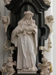 Saint Rosa of Lima (marmori)