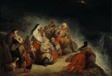 Myrsky, noin 1820.
