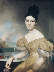 Rouva Winfield Scott, 1831.