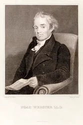 Noah Webster: Webster: Amerikkalainen leksikografi (kaiverrus) (kaiverrus)