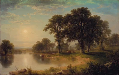Kesäiltapäivä, 1865
