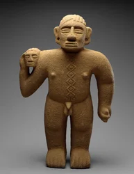 Seisova soturi Trophy Headin kanssa, Costa Rica, myöhäinen kausi V - alkukausi VI, 700-1000 (vulkaaninen kivi)