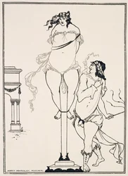 Juvenal ruoskii naista,1896 (kaiverrus)