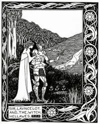 Sir Launcelot ja noita Hellawes 1870