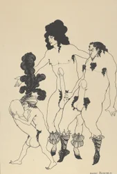 Spartalaiset lähettiläät, Aristofaneen "Lysistrataa" varten, noin 1926.