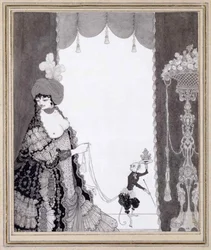 Nainen apinan kanssa, 1897.