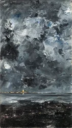 Kaupunki (1849-1912) - 1903 - 94,5 x 53 - Nationalmuseum, Tukholma