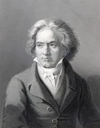 Ludwig van Beethoven, kaivertanut nuorempi William Holl