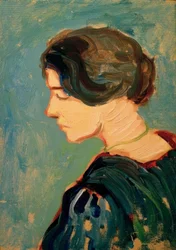 Elisabeth Macke, Studienkopf