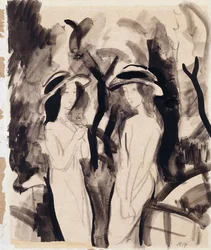 Kaksi tyttöä; Kaksi tyttöä, 1914
