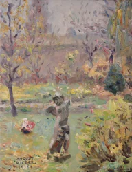 August Riegerin puistomaisema