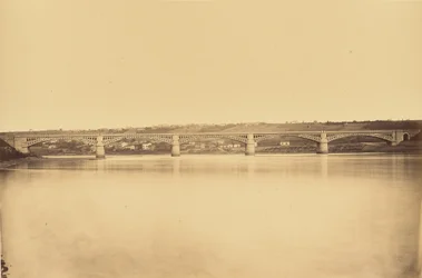 Givorsin ja Chassen välinen haara, Rhone-joen ylittävä viadukti.