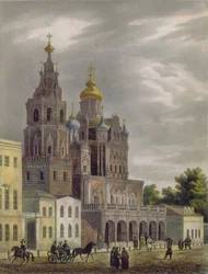 Theotokosin kirkko Pokrovka-kadulla Moskovassa, 1825