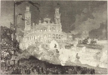 14. heinäkuuta. Palais du Trocadéron valaistus