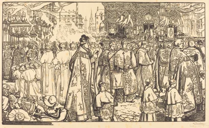 Corpus Christi -kulkue Nantesissa