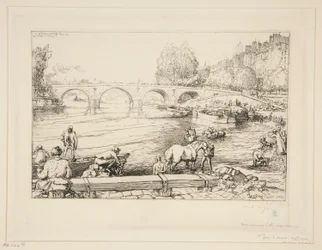Juottopaikka Pont Marien luona