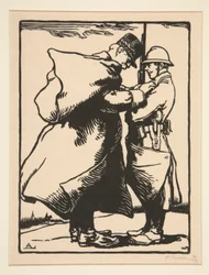 Le G?n?ral Joffre d?core (General Joffre Decorates), La Guerre de 1914, ensimmäinen sarja, no. 12