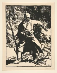 Preussilainen sotilas, vuoden 1914 sodasta, ensimmäinen sarja, nro. 10