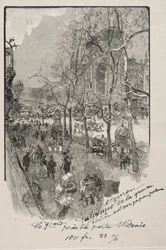 Boulevards, lähellä Porte St. Denis