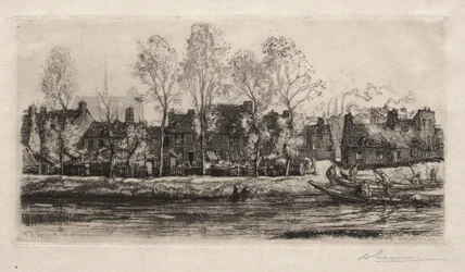 Amiens, Sommen ranta, 1907.
