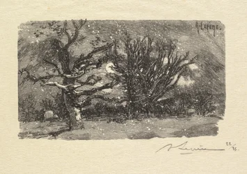 Fontainebleaun metsä: Au dormoir de Lantara (La Forêt de Fontainebleau: Au dormoir de Lantara)