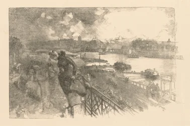 Seine dAusterlitzin sillalla, 1866.